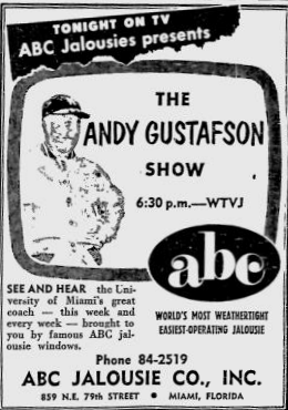 1954-09-wtvj-andy-gustafson-show