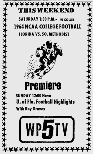 1964-09-19-wptv-florida-gators-football